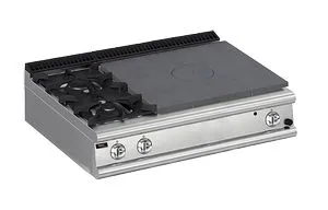 Плита газовая Apach Chef Line Lrstg129R2 со сплошной поверхностью 900 серии – купить по цене завода