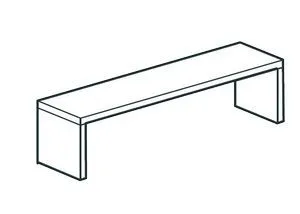 Полка настольная закрытая Apach Chef Line Losc35160T1Cs – купить по цене завода