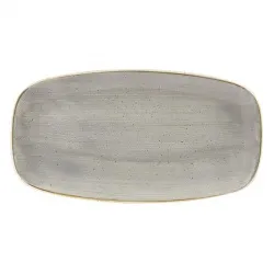 Купить блюдо прямоугольное chefs 26,9х12,7см, без борта, stonecast, цвет peppercorn grey spgsxo101 – цена от завода, доставка до двери | RuOborudovanie.ru