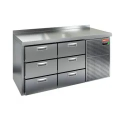 Стол охлаждаемый Hicold SN 33 BR2 TN (-2+10), 6 ящ, увелич.объёма, на низ.ножках, 1505х600х850 – купить в RuOborudovanie.ru с доставкой до двери Купить стол охлаждаемый hicold sn 33 br2 tn (-2+10), 6 ящ, увелич.объёма, на низ.ножках, 1505х600х850 – цена от завода, доставка до двери | RuOborudovanie.ru