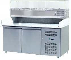 Стол для пиццы Koreco SPZ2600TN (+5/+10) столеш.гранит 360л, 2 двери,1510х800х1000 – купить в Ижевске с доставкой Купить стол для пиццы koreco spz2600tn (+5/+10) столеш.гранит 360л, 2 двери,1510х800х1000 в Ижевске – цена завода, доставка до двери | RuOborudovanie.ru