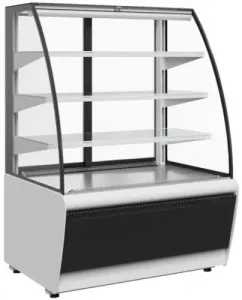 Витрина кондитерская Полюс Kc70 Vm 0,6-2 Standard 9006-9005 (ВХСв-0,6Д Carboma открытая) техно – купить по цене завода
