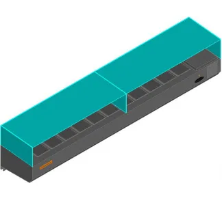 Витрина для ингридиентов Hicold VRTG2280 для стола Hicold Pz3 – купить по цене завода