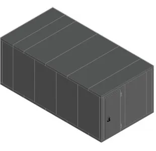 Камера 100мм Polair КХН-29,74 2900х5600х2240 – купить по цене завода