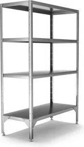Стеллаж кухонный Luxstahl СР-1800х1000х400/4 – купить в Ижевске по цене завода