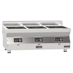 Плита индукционная Abat КИП-35Н-3,5 арт.71000019994 3-х конфорочная – купить по цене завода