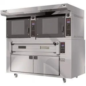 Печь конвекционная Apach 2K5P60P DP+E4L18PA Dpbi-T без козырька с подом с расстойкой – купить в Ижевске по цене завода