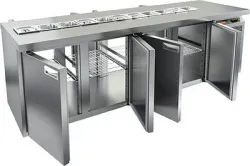 Стол для салатов Hicold SL2T-1111/GN (1/6) без крышки (+2/+10) – купить в RuOborudovanie.ru с доставкой до двери Купить стол для салатов hicold sl2t-1111/gn (1/6) без крышки (+2/+10) – цена от завода, доставка до двери | RuOborudovanie.ru