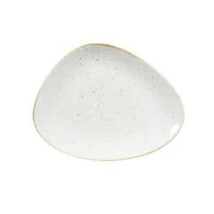 Блюдо треугольное Chefs 26,5Х20,5СМ, без борта, Stonecast, цвет Barley White Swhstc261 – купить по цене завода