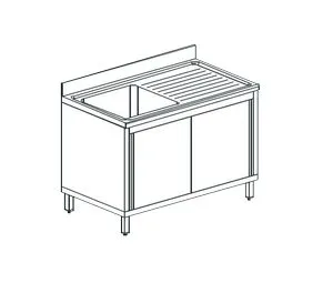 Ванна моечная Apach Chef Line Ls146-54Rwsd – купить по цене завода