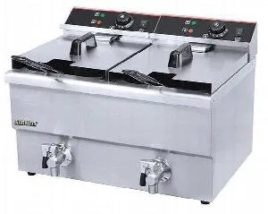 Фритюрница Airhot EF8T+8T с краном на 16л, 6.5кВт, настольн. электр. – купить в Ижевске по цене завода