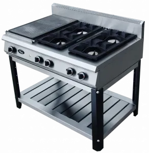 Плита газовая Grill Master Ф6ЖТЛСПГ на подставке (1 закрытая и 4 открытых горелки) – купить в Ижевске по цене завода