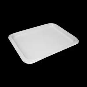 Гастроемкость керамическая Corone GN 1/2 330х268х20 мм белая [LQ-QK15076] – купить в Ижевске по цене завода