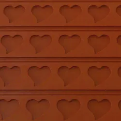 Купить коврик силиконовый рельефный "сердце" 60х40см, h3см relief 9 – цена от завода, доставка до двери | RuOborudovanie.ru
