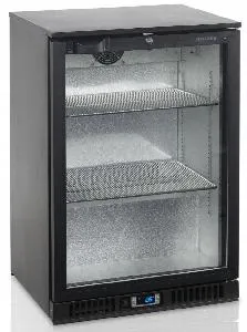 Шкаф холодильный со стеклом Tefcold Ba10H барный черный – купить в Ижевске по цене завода