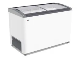 Купить ларь морозильный frostor gellar fg400e гнутое стекло серый – цена от завода, доставка до двери | RuOborudovanie.ru