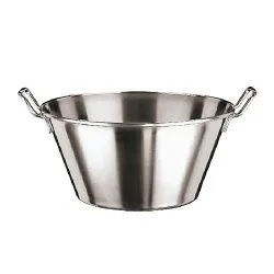 Купить миска коническая 32,5л d50см h24см, с ручками, нерж.сталь 11955-50 – цена от завода, доставка до двери | RuOborudovanie.ru