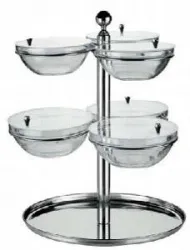 Купить подставка металл buffet для мюсли 6 стекл.чаш 50951554 в Ижевске – цена завода, доставка до двери | RuOborudovanie.ru