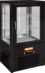 Купить витрина hicold vrc t 70 black в Ижевске – цена завода, доставка до двери | RuOborudovanie.ru