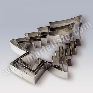 Форма кондитерская "ЕЛОЧКА" 21Х16,5СМ H4См, нерж.сталь 14H4X20 – купить по цене завода