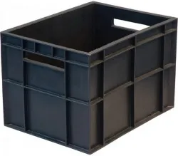 Купить ящик фин-пак 400х300х270мм, сплошной, 25л, п/э finpak 400.300.270-00 – цена от завода, доставка до двери | RuOborudovanie.ru