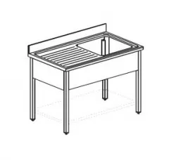 Купить ванна моечная apach chef line ls137-55lwsh – цена от завода, доставка до двери | RuOborudovanie.ru