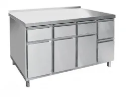 Купить стол для кофемашины abat скм-7-2 арт.210000801143 (1400х700х860мм) в Ижевске – цена завода, доставка до двери | RuOborudovanie.ru