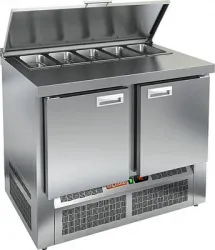 Стол для салатов Hicold SLE1-11SN (1/3) без крышки (+2+10), 2дв, 1000х600х850мм, ниж.агр. – купить в Ижевске с доставкой Купить стол для салатов hicold sle1-11sn (1/3) без крышки (+2+10), 2дв, 1000х600х850мм, ниж.агр. в Ижевске – цена завода, доставка до двери | RuOborudovanie.ru