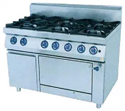 Купить плита 6 конфорочная kogast ks-t67/1-0 55845 газ 700 серии – цена от завода, доставка до двери | RuOborudovanie.ru
