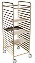 Купить тележка-шпилька paderno 4482640 для 40 противней 60*40 см в Ижевске – цена завода, доставка до двери | RuOborudovanie.ru