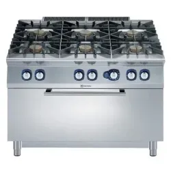 Купить плита 6 конфорочная 900 серии electrolux e9gcgl6clm 391016 газ в Ижевске – цена завода, доставка до двери | RuOborudovanie.ru