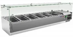 Купить витрина холодильная настольная cooleq vrx 2000/380 в Ижевске – цена завода, доставка до двери | RuOborudovanie.ru