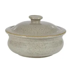 Купить горшок для запекания 0,43л d14см, с крышкой, stonecast, цвет peppercorn grey spgslspt1 – цена от завода, доставка до двери | RuOborudovanie.ru