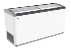 Купить ларь морозильный frostor gellar fg675 e гнутое стекло серый – цена от завода, доставка до двери | RuOborudovanie.ru
