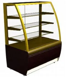Купить витрина холодильная кондитерская k70 vv 0,9-1 standard 0102-0109 (вхсв-0,9д carboma люкс) – цена от завода, доставка до двери | RuOborudovanie.ru