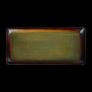 Блюдо прямоугольное Corone Verde 340х162 мм синий+зеленый – купить в Ижевске по цене завода