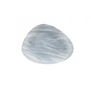 Блюдо треугольное Chefs 26,5Х20,5СМ, без борта, цвет Fluid Pearl Grey, Studio Prints Flpgtc261 – купить по цене завода