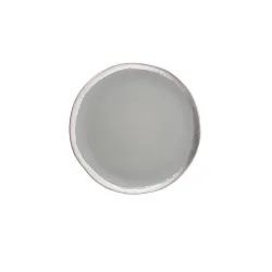 Купить тарелка мелкая 26,5см h2см, керамика, цвет gris, reflets d'argent 963591 – цена от завода, доставка до двери | RuOborudovanie.ru