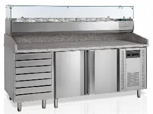 Стол для пиццы Tefcold Pt1310 + Vk38-200 – купить в Ижевске по цене завода