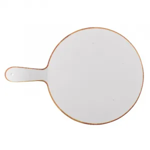 Доска сервировочная с ручкой D32См, меламин, Buffet Stonecast Melamine, цвет Barley White Zplstrp1 – купить по цене завода