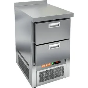 Стол морозильный Hicold SNE 2/BT на 95л (-10-18), 2 ящ, 565х600х850, ниж.агрег. – купить в Ижевске по цене завода