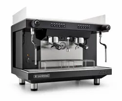 Купить кофемашина sanremo zoe sed (автомат) 2 высокие гр. чёрная – цена от завода, доставка до двери | RuOborudovanie.ru