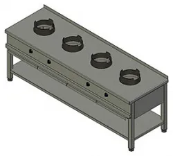 Плита газовая Вулкан-Heidebrenner Ksw04 Wok арт.8789 – купить в RuOborudovanie.ru с доставкой до двери Купить плита газовая вулкан-heidebrenner ksw04 wok арт.8789 – цена от завода, доставка до двери | RuOborudovanie.ru