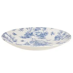 Купить тарелка глубокая 25,5см h3,5см, без борта, vintage prints, цвет prague toile toppd251 – цена от завода, доставка до двери | RuOborudovanie.ru