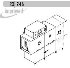 Купить машина посудомоечная dihr rx 246 as dx+dde+dr64+hr10 в Ижевске – цена завода, доставка до двери | RuOborudovanie.ru
