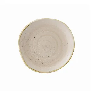 Тарелка мелкая "ВОЛНА" 18,6СМ, без борта, Stonecast, цвет Nutmeg Cream Snmsog71 – купить по цене завода