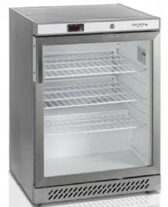 Шкаф холодильный со стеклом Tefcold Ur200Sg нержавеющий – купить в Ижевске по цене завода