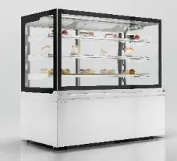 Купить витрина кондитерская es system k carina 06 1,4 белая в Ижевске – цена завода, доставка до двери | RuOborudovanie.ru