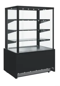 Витрина кондитерская Полюс KC70 Vm 1,3-1 9006-9005 (ВХСв-1,3Д Сarboma Cube техно) 1801976P – купить по цене завода