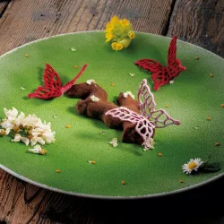Купить форма силиконовая "gourmand бабочка l" 60x58мм h2мм, 2мл, 8 ячеек gg050s – цена от завода, доставка до двери | RuOborudovanie.ru